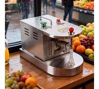 Electric Vegetable Peeler Automatic Fruit Peeler 300-500 Fruits/Hour Stainless Steel Peeling Machine for Kitchen