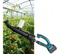 Electric Vegetable Pollinator, Handheld Pollination Sprayer with Pollen Container and Dual Spray Heads, Fast and Efficient for Continuous Pollination