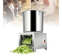 Electric Vegetable Shredder, Poultry Feed Processor, Large Feed Inlet, Adjustable Cutting Size for Chicken Duck Feed, Small Farm Use