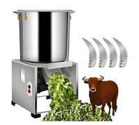 Electric Vegetable Slicer and Chopper, 1000W Commercial Grade, Efficient Poultry Feed Processor for Household and Commercial Use, Easy to Operate
