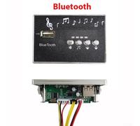 Electric Vehicle Audio Module with USB Interface(No.4 12V Bluetooth) | Plays music from phone via USB, clear sound, easy install, fits most 12V cars, plastic metal mix