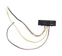 Electric Vehicle Audio Module with USB Interface(No.5 12V Bluetooth) | Plays music from phone via USB, clear sound, easy install, fits most 12V cars, plastic metal mix