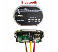 Electric Vehicle Audio Module with USB Interface(No.6 12V Bluetooth) | Plays music from phone via USB, clear sound, easy install, fits most 12V cars, plastic metal mix