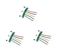 Electric Vehicle Ebike Electric Scooter Hall Sensor 3147 41F 213 PCB Board Cable, Reliable Electric Bike Hall Sensor PCB Board For 213 Sine Wave Motor, 120 Degrees(3PCS)