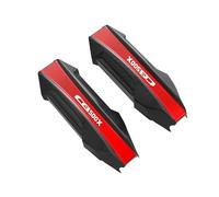 Electric Vehicle Fall Block Motorcycle Frame Sliders 25MM Motorcycle Engine Crash Bar Protection Bumper Decorative Guard Block FOR CB500X 2017 2018 2019 2020 2021(CB500X-Red)