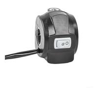 Electric vehicle switch button with ABS plastic housing, designed for tricycles, supporting 22 2mm diameter handbar and headlight and turn signal control (right headlight)