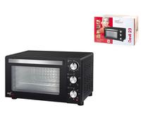 Electric Ventilated Oven Devil, Black, Plastic And Metal, 1200W, 23Lt