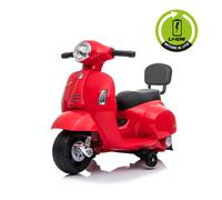 Electric Vespa Gts Lithium Red - Toy For Children 18-36 Months