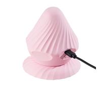 Electric Vibrating Massage Ball - Muscle Pulse Roller for Home | Multi Speed Sphere with Industrial Vacuum Base & Deep Tissue Relief for Athletes, Runners, Yogis and Gym Goers