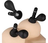 Electric Vibrating Nipple Sucker Clamps Breast Vacuum Sex Toy Electric Vibrating Breast Nipple Clamps Sucker Adult Sex Toys