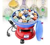 Electric Vibrating Polishing Drum Tumbler Kit for Rocks, Jewelry, Stones - Ultimate Polishing Machine for DIY Enthusiasts, Gemstone Collectors