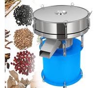 Electric Vibrating Sieve Machine for Powder, Flour, and Grains, Stainless Steel Lab Sieve Shaker with High-Speed Vibration for Efficient Screening