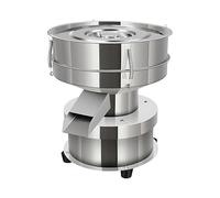 Electric Vibrating Sieving Machine Powder Screening Machine 304 Stainless Steel Sieve Shaker Vibrating Screen 1350N/Min (20/40/60/80/100/120/140/160/180/200 Mesh) 10CM-60mesh