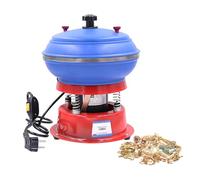 Electric Vibrating Tumbler for Gold and Silver Chains Grinding, Heavy Duty Lapidary Rock Polisher Kit for Gemstones Jade and Agate Surface Refining Polishing Machine