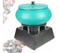 Electric Vibratory Tumbler for Polishing Metal, Strong and Stable Rock Tumbling Machine, Efficient Vibrating Bowl for Jewelry and Stone Finishing