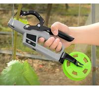 Electric Vine Tie Machine, Automatic Plant Strapping Tool with 45mm Binding Diameter, Rechargeable Battery for Gardeners, Farmers & Climbing Plants