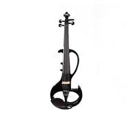 Electric Violin 4/4 Adult Professional Performance Student Universal 6.5 Large Jack Electroacoustic Violin (Color : Bk)