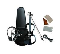 Electric Violin 4/4 Musical Instruments Acoustic With Carrying Case And Accessories Electric Violin For Violin Lover (Color : Bk)