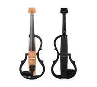 Electric Violin 4/4 Technology Headphones Shoulder Advanced Professional Carbon Fiber Violin Wood Panel