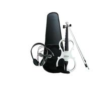 Electric Violin 4/4 Violin Bow Electronic Quite Violin For Violin Lover (Color : White)