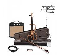 Electric Violin Amp Pack by Gear4music Natural