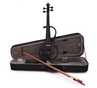 Electric Violin by Gear4music Navy Blue