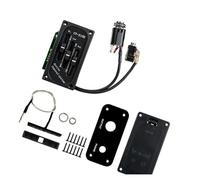 Electric Violin Fiddle Pickup Piezo Preamp Active Tone Control System 3 Band Fiddle Bridge Saddle
