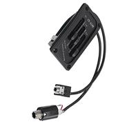 Electric Violin Pickup Adjustable EQ Accessory Set for CV-210E, Silent Piezo Pickup with Control and Volume Adjustment