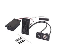 Electric Violin Pickup Adjustable Silent EQ Piezo Pickup Equalizer