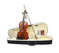 Electric Violin Solid Wood Violin Student Adult Beginner Playing Electronic Violin (Color : Brown)