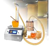 Electric Viscous Liquid Filling Machine,Automatic Liquid Filling Machine,15L/min Honey Filling Machine,Paste Viscous Liquid Bottling Machine for Peanut Butter, Cream, Jam