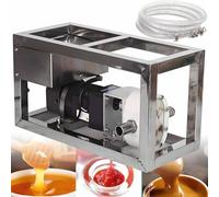 Electric Viscous Liquid Transfer Pump, 10L/Min Flow Rate, Stainless Steel Gear Pump for Food and Fluid Applications