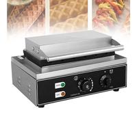 Electric Waffle Maker Machine, 1500W Commercial Hot Dog Waffle Maker, Non-Stick Corn Dog and Crispy Stick Roasting Machine