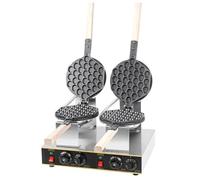 Electric Waffle Maker, Non-Stick Egg Waffle Machine with Intelligent Temperature Control, 180° Flip and Timed Design for Perfectly Cooked Waffles