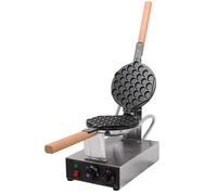 Electric Waffle Maker, Non-Stick Egg Waffle Machine with Intelligent Temperature Control, 180° Flip and Timed Design for Perfectly Cooked Waffles