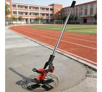 Electric Walk Behind Trowel, Variable Speed Cordless Wall Smoothing Polisher, Dual Power Supply for Concrete and Mortar