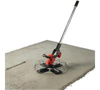 Electric Walk Behind Trowel with Variable Speed and Dual Power Supply for Concrete Cement Mortar Smoothing