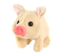 Electric Walking Pig Plush Toy with Moving Tail & Oink Sounds - Animated Interactive Piglet with Twitching Nose, Realistic Animal Toy for Children Kids, Xmas Birthday Gift for Pig Lovers