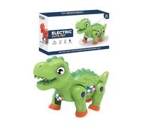 Electric Walking Toys - Musical Electronic Pets, Animated Illuminated Animal Figures | Interactive Moving Cartoon Animal Toys With Laces, Funny Electronic Animal Toys For Kids, Kindergarten,