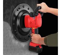 Electric Wall Cement Smoothing Machine, 1680W Concrete Cement Mortar Trowel Machine with 2 Battery and 6-Speed Adjustable, Wall Smoothing Polishing Machine Automatic Putty Plastering Machine