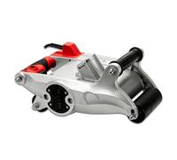 Electric Wall Chaser, Concrete Cutting Machine, 1100W 2000RPM Groove Cutter, Dual Rollers, 35mm Cutting Width, Ideal for Industrial Wall Grooving 2-220V