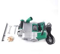 Electric Wall Chaser for Brick Grooving and Slotting, Upgraded with 25mm and 35mm Blades, Includes Carry Box, Powerful Masonry Cutter Tool