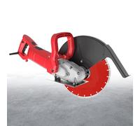 Electric Wall Cutter Machine, No-Dust Adjustable Concrete Saw for Efficient Cutting, Ideal for Construction and Renovation Projects