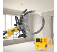 Electric Wall Cutting Machine, 5000W Concrete Saw for Building Sites & Renovation Projects, Efficient Cut-Off Groove Cutting Tool
