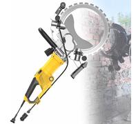 Electric Wall Cutting Saw, Concrete Ring Cutter, 5000W Brushless Motor, No-Dead-Angle Design for Granite, Stone, Brick, and Marble Cutting