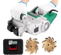 Electric Wall Groove Cutting Machine, 1100W Concrete Slotting Tool for Professional Construction and Renovation Projects