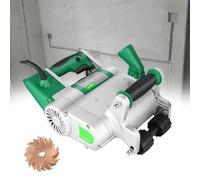 Electric Wall Groove Cutting Machine for Dustless Concrete Slotting, One-time Forming Wire Line Chaser for Brick and Wall