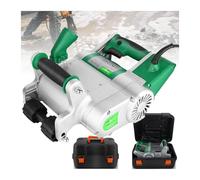 Electric Wall Grooving and Grinding Machine, Concrete Cutting Tool for Reinforced Concrete and Tile, Wall-Mounted Design for Efficient Cutting