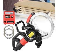 Electric Wall Grooving Cutting Machine - Concrete Cutter Saw with Water Fed Dust Suppression, Cutting Depth 29 Cm for Marble and Tiles
