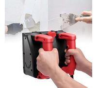 Electric Wall Planer 1200W, 6 Speed Adjustable, 1-4mm Depth Adjustable, Handheld Shovel Wall Machine with Side Blade